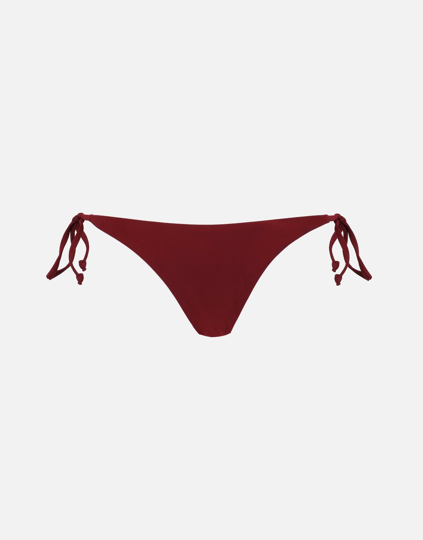 Bikini Parte de Abajo Halter Burdeos